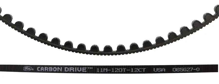 Tarjoushinta GATES CDX Carbon Drive Belt 120T Black/black Pitch 11 mm, Width 12 mm, ‘1/1