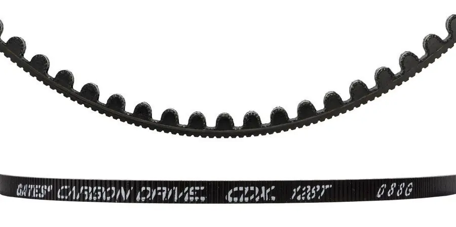 GATES CDX Carbon Drive Belt 128T Black/black Pitch 11 mm, Width 12 mm, ‘1/1 Päivän Tarjous