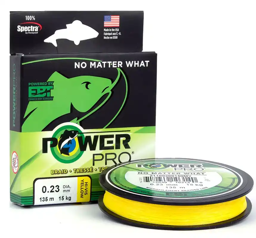 Aito Power Pro Super Line Hi-Viz Yellow 135m