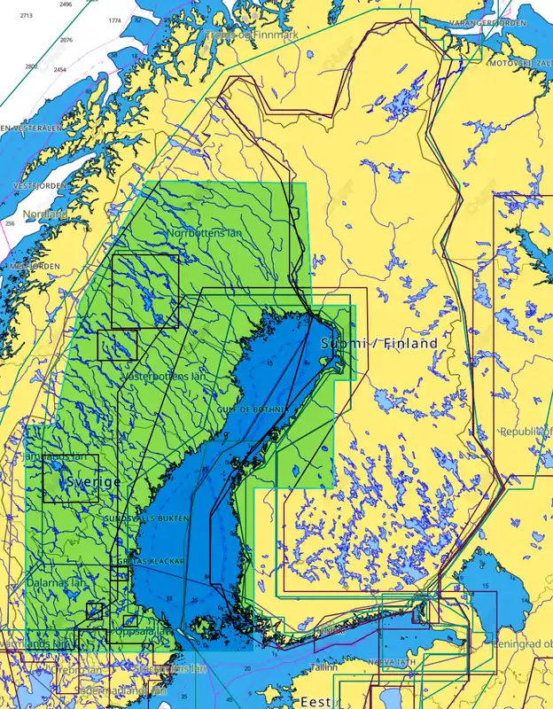 Pikatoimitus C-MAP Discovery Gulf Of Botnia