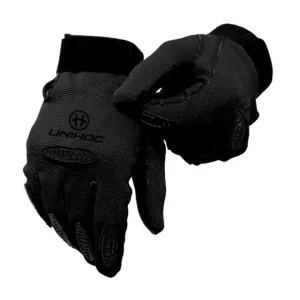 Alkuperäinen Maalivahdin hanskat Unihoc Blackout, S/M