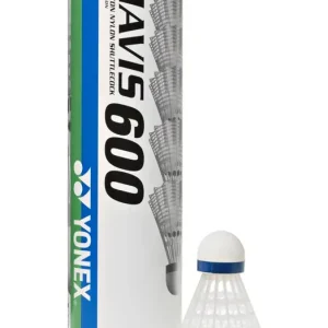 Alkuperäinen Sulkapallo Yonex Mavis 600, 6-pakkaus