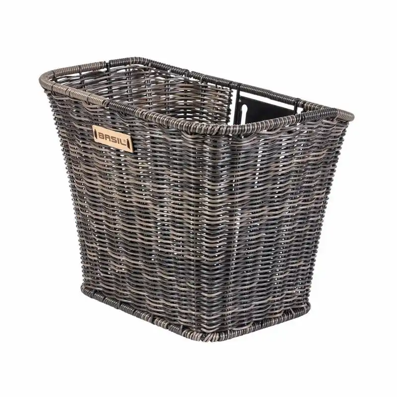 Poisto Etukori BASIL Bremen Rattan Look FM, tummanruskea