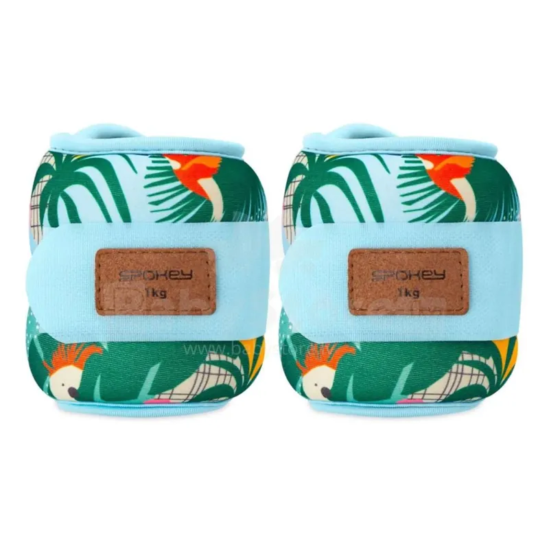 Tarjoushinta Käsien ja jalkojen painot SPOKEY Home Jungle 2x1 kg, sinivalkoinen
