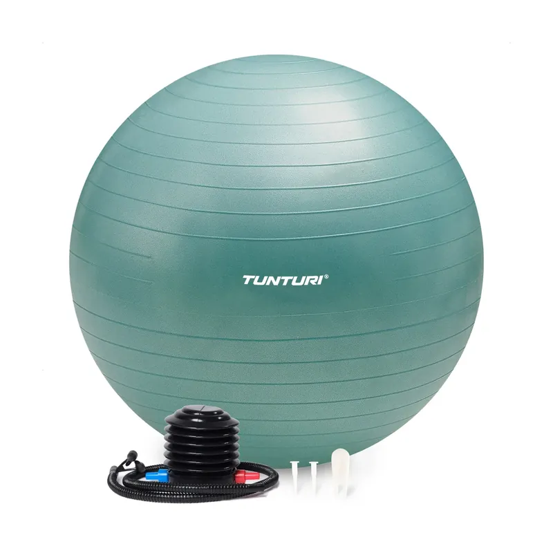 Voimistelupallo TUNTURI Gymball 75cm, Anti-Burst, Petrol Osta Verkossa