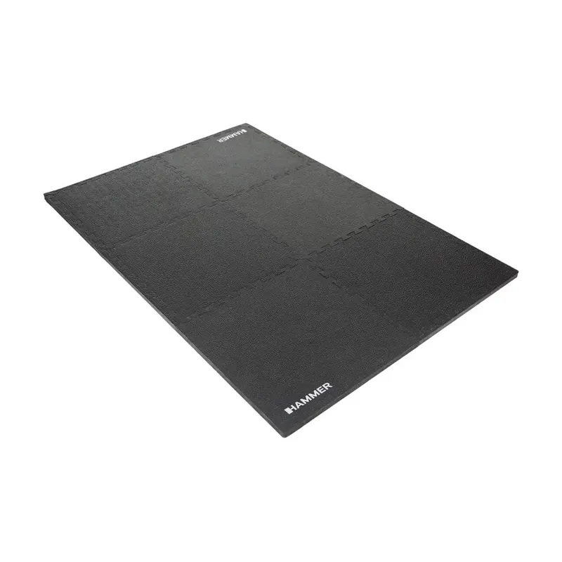HAMMER Puzzlemat Professional -harjoitusmatto, 156 x 104 x 2,5 cm, 6 osaa Turvallinen Maksu