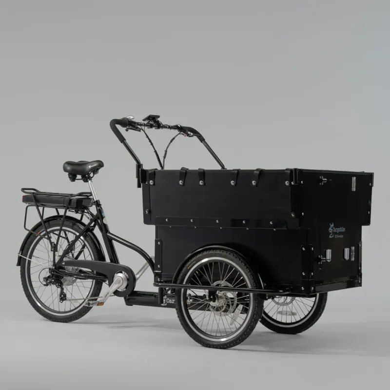 Pakollinen (Must-Have) Sähkökuormapyörä CARGOBIKE of SWEDEN Classic Kindergarten