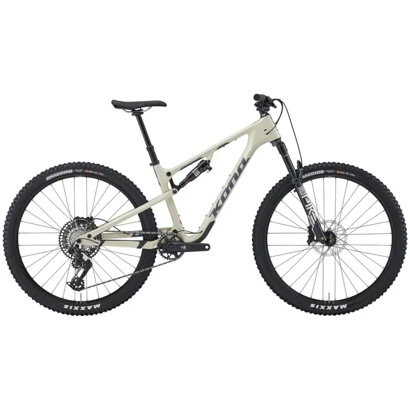 Alennus Maastopyörä KONA Hei Hei CR (2025) Gloss Bone (Metallic Grey)