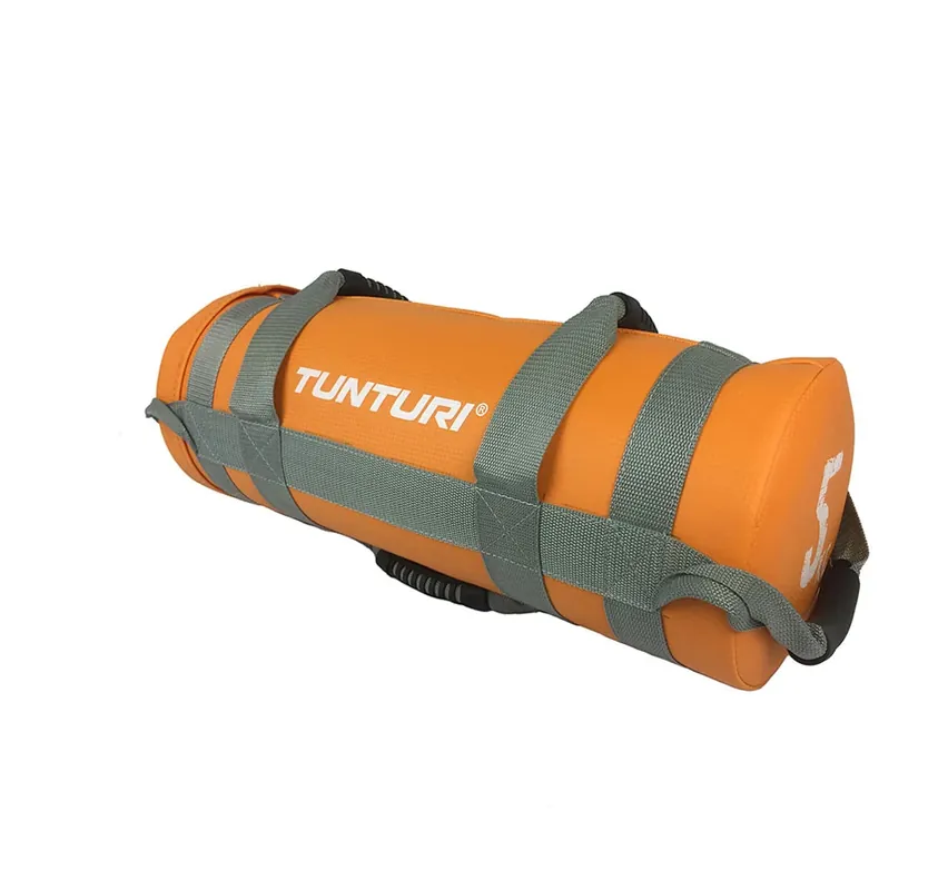 Vain Rajoitetun Ajan Painosäkki TUNTURI Strengthbag 5kg, oranssi