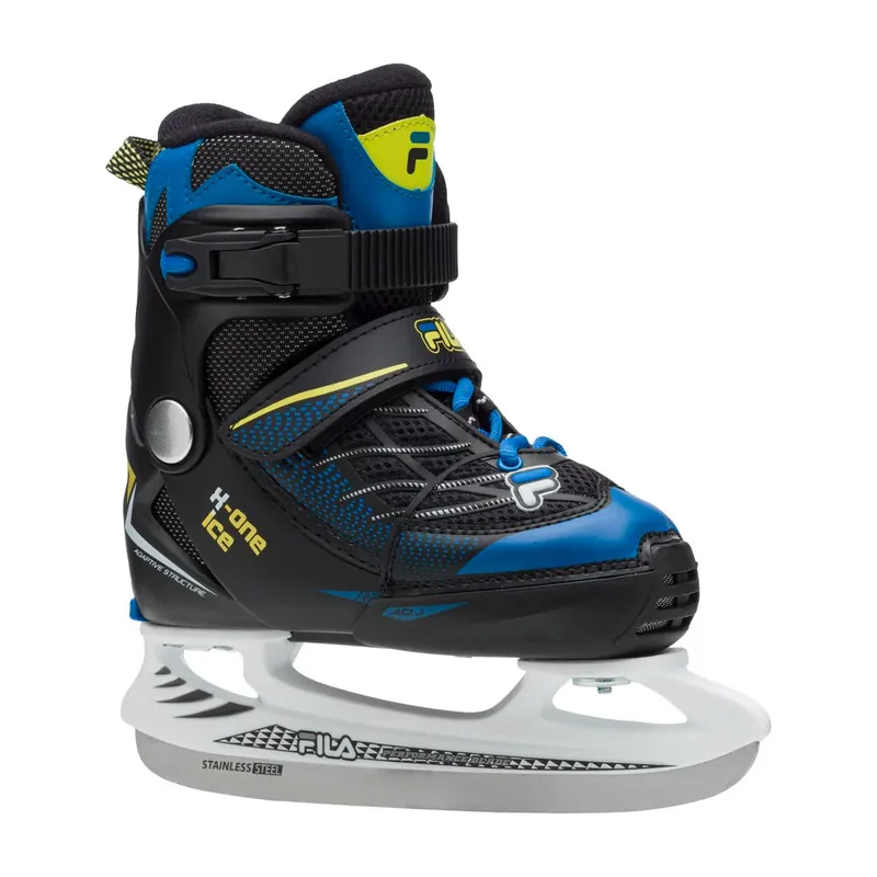 Barnishockeyrullaluistimet FILA X-One Ice Blue/Lime Tukkuhinta