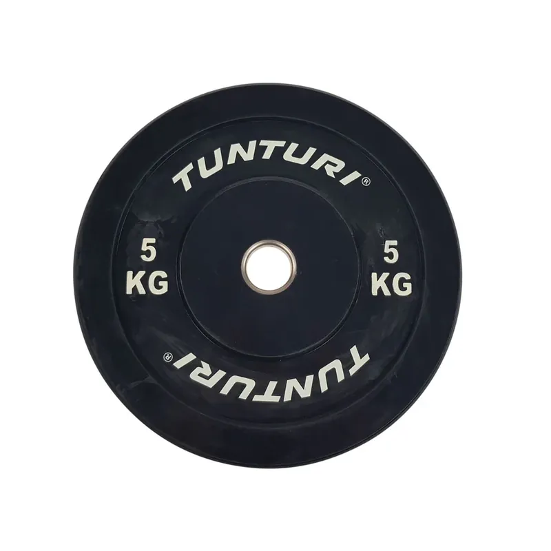 Painolevy TUNTURI Training Bumper Plate, 50 mm, 5 kg Bestseller
