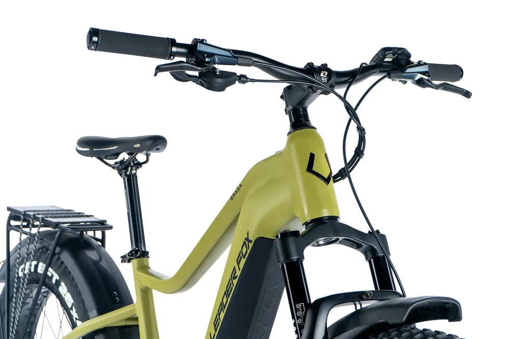 Sähköfatbike LEADER FOX Brasa 26" Vihreä Loppuunmyynti