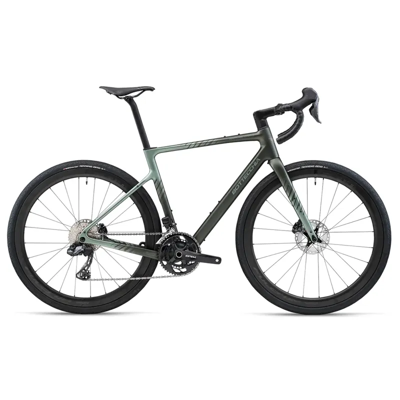 Gravelpyörä BOTTECCHIA Gravel Overland - GRX610 24s - 59 Vihreä Viimeinen Mahdollisuus