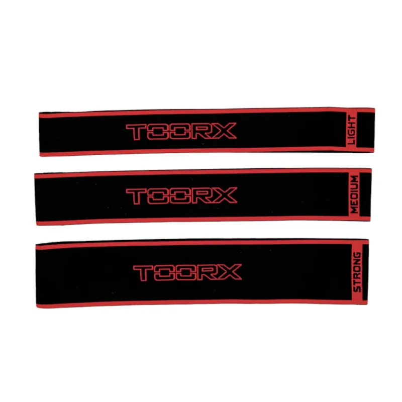 Voimistelukuminauhapakkaus TOORX Fabric Bands Medium Eniten Myyty