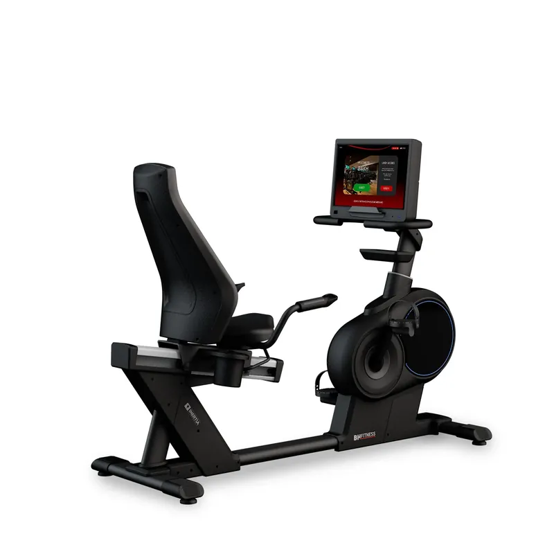 BH Fitness INERTIA -kuntopyörä selkänojalla Asiakkaiden Suosikki