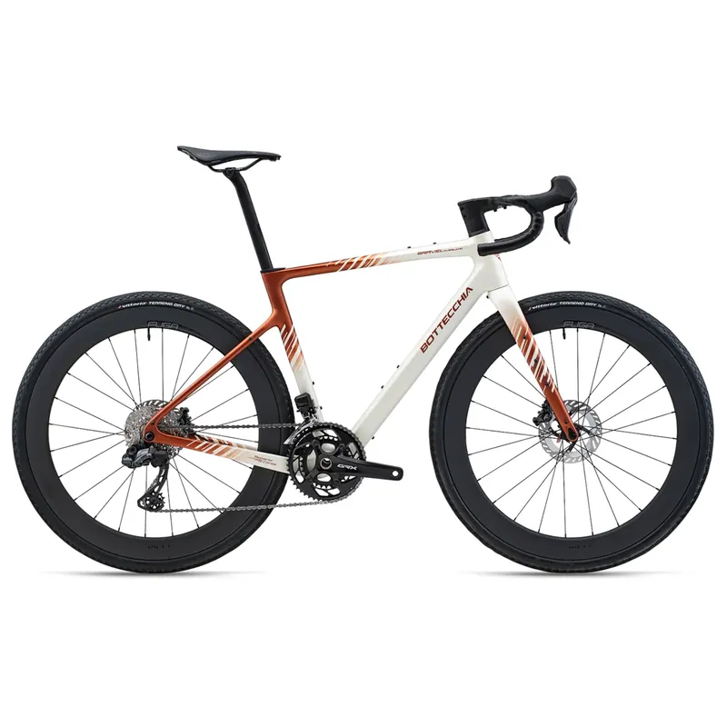 Tilaa Nyt Gravelpyörä BOTTECCHIA Gravel Overland - Campagnolo EKAR GT 13s - 08 Biancco Marrone