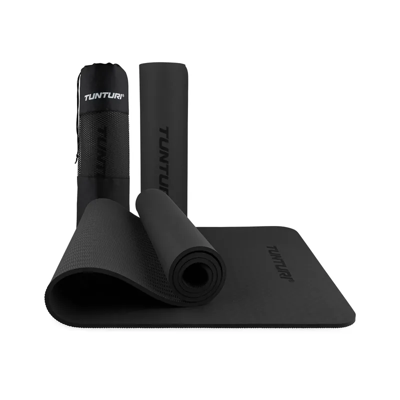 Joogamatto Tunturi Yogamat 8mm, Musta Kampanjahinta