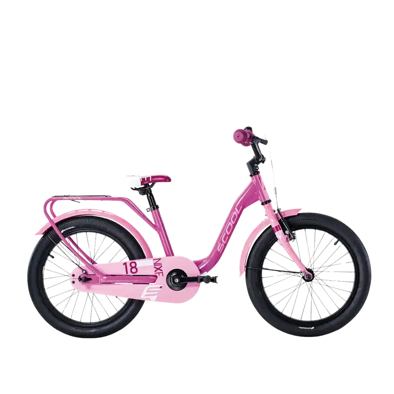 Viikonlopputarjous Lasten polkupyörä S´COOL niXe, 18", pinkki