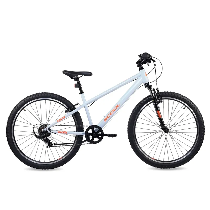 Lastenpyörä S‘COOL Xroc, 26" Sky Grey/Neon Orange Älä Missaa