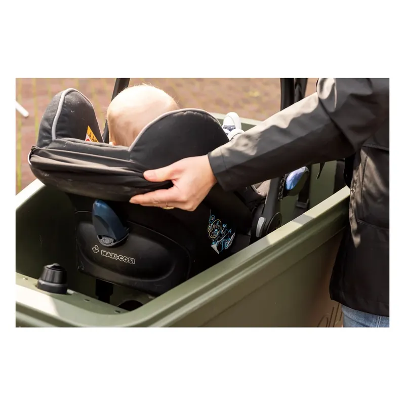 Mini Mee -adapteri turvakaukalolle CARGOBIKE of Sweden Korkea Laatu
