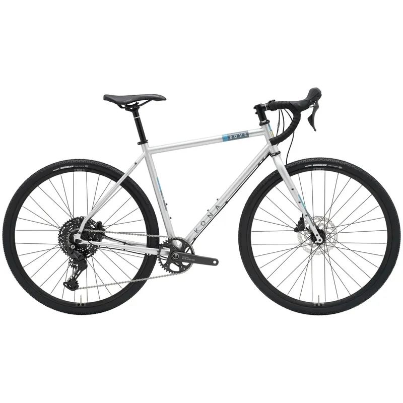 Gravelpyörä KONA Rove (2026) Gloss Faux Chrome Päivän Tarjous