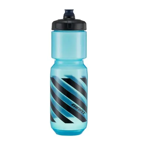 Uusi Malli Juomapullo GIANT DOUBLESPRING 750ML Läpinäkyvä Sininen/Musta
