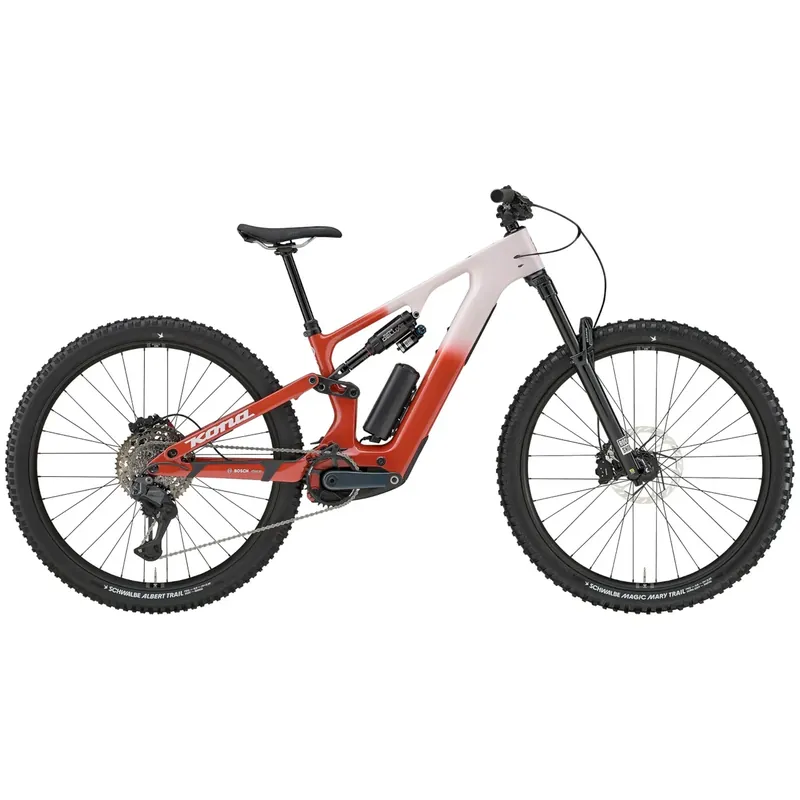 Aito Elcykel KONA Remote 160 CR, Gloss Burnt Orange
