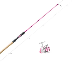 Aito Okuma Avokelasetti PinkPearl V2 Combo 7‘1" 5-20g + PinkPearl C3000 kela + Kuitusiima 0.19mm