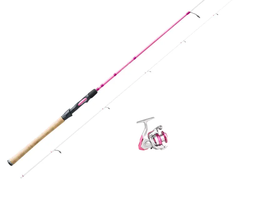 Okuma Avokelasetti PinkPearl V2 Combo 8‘2" 10-32g + PinkPearl C3000 kela + Kuitusiima 0.19mm Vain Rajoitetun Ajan