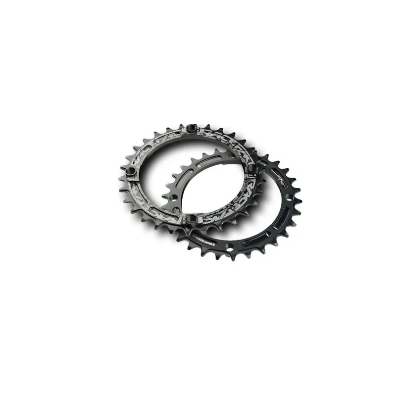Suosittu Race Face Narrow Wide 104 BCD Eturatas musta