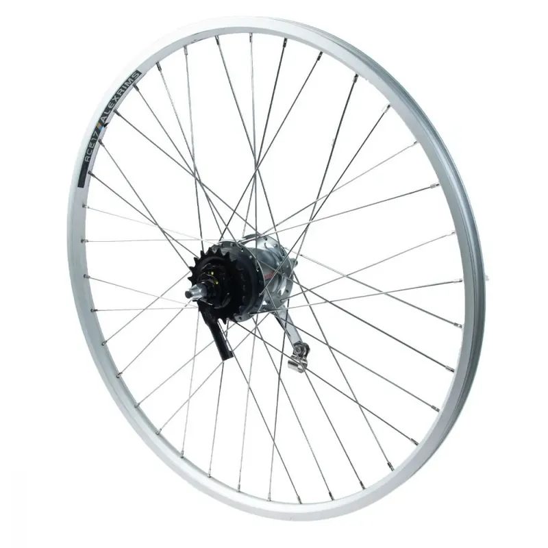 Alennus Takakiekko 28" Nexus-7 hopea