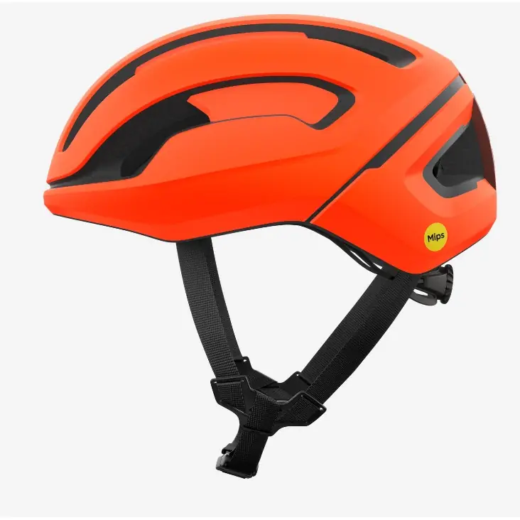 Viimeinen Mahdollisuus POC Omne Air WF MIPS pyöräilykypärä - Fluorescent Orange Matt